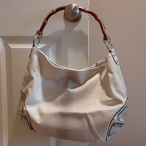 White Leather Bag